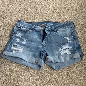 American eagle jean shorts